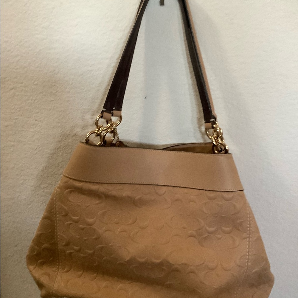 Coach Signature Shoulder Bag - Picture 3 of 5
